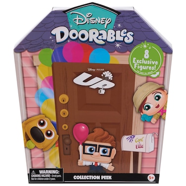 Disney Doorables UP Collector Pack, Collectible Blind Bag Figures, Kids Toys for Ages 5 Up, Amazon Exclusive