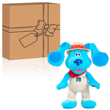 Blue's Clues and You! B-I-N-G-O Blue, 14-inch Interactive Plush Toy with Song and Game Mode, Dog, Kids Toys for Ages 3 Up by Just Play