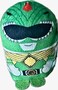 Green Mighty Morphin Power Ranger Mini 3" Collect All of Them Today