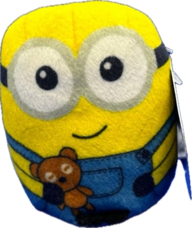 Just Play Minions Rise - Bob 3 Inch Mini Super Soft Plush Toy