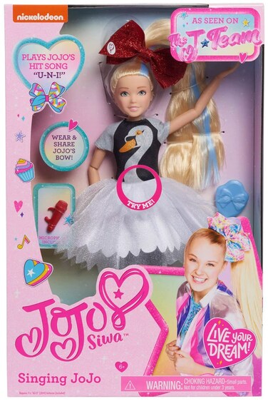 JoJo Siwa J-Team Singing 10-inch Fashion Doll, U-N-I