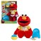 Just Play Sesame Street Potty Time Elmo 12-Inch Sustainable Plush Stuffed Animal, Sounds and Phrases, Potty Training Tool, Kids Toys for Ages 18 Month