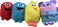 Just Play Sesame St.'s Mini 3"" Soft and Comfy Plushie Pals Cookie Monster Collect Them All!, 376038-10001-004-051023