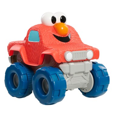 Just Play Sesame Street Giggle N Go Monster Truck Toy Vehicle, Pops Wheelies, Sings, and Has Phrases, Kids Toys for Ages 2 Up, Amazon Exclusive