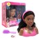 Just Play Black Barbie Doll Girls Styling Head Pretend Play Dress Up Set (62565BLK)