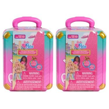 Just Play Barbie Pet Blind Bag Carrier 2pk- Combo Pack, Kids Toys for Ages 3 Up
