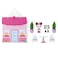 Just Play Disney Wooden Toys Minnie Mouse Carry Along House 8-Piece Figures and Playset, Officially Licensed Kids Toys for Ages 3 Up, Amazon Exclusive