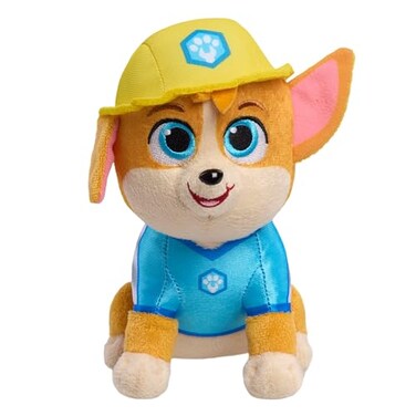 Just Play Disney Junior Pupstruction Phinny Small 7-inch Plush, Stuffed Animal, Corgi, Soft and Cuddly, Kids Toys for Ages 2 Up