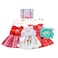 Just Play Peppa Pig Dress Up and Pretend Play Trunk, Reusable Cardboard Trunk with 18-pieces, Size 4-6X, Kids Toys for Ages 3 Up, Amazon Exclusive