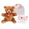 Premium Italian Designed Trudi Ettore Giant Teddy Bear, Big 22-inch Plush, Brown Bear, Kids Toys for Ages 3 Up by Just Play