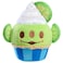 Just Play Disney Munchlings Squeeze-A-Munch Large Key Lime Scented Cupcake with Graham Cracker Crumble Alien 10-inch Plush, Kids Toys for Ages 0