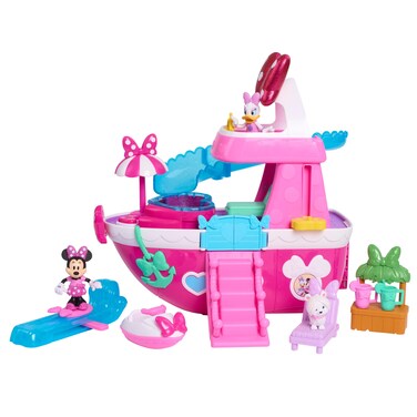 Minnie Mouse Bowdazzling Yacht Playset w/Bonus figs - Amazon Exclusive