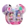 Just Play 89963 Disney Junior Movable Collectible Figures Play Set with Cake and Gift 2-Pack Minnie Mouse and Daisy Duck Party Set 5 cm from 3 Years, Multicoloured