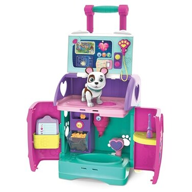 Doc McStuffins Pet Rescue Mobile with Lights and Sounds, 8-pieces, Kids Toys for Ages 3 Up by Just Play