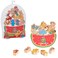 Just Play CoComelon Best Friends Wooden Balance Blocks, Recycled Wood, Kids Toys for Ages 18 Month