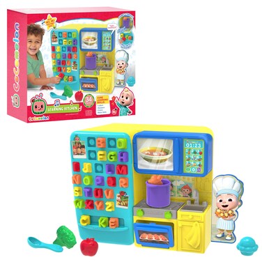 Just Play CoComelon Learning Kitchen, 34-Pieces, Interactive Playset, Learning &amp; Education, Kids Toys for Ages 18 Month