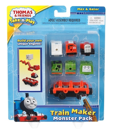 Thomas &amp; Friends Take-n-Play, Train Maker Monster Pack