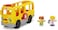 Fisher-Price Little People Musical Toddler Toy Sit with Me School Bus with Lights Sounds &amp; 2 Figures for Pretend Play Kids Ages 1+ Years