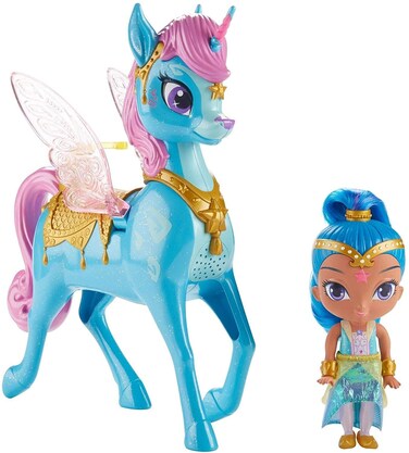 Fisher-Price Nickelodeon Shimmer &amp; Shine, Magical Flying Zahracorn, Shine