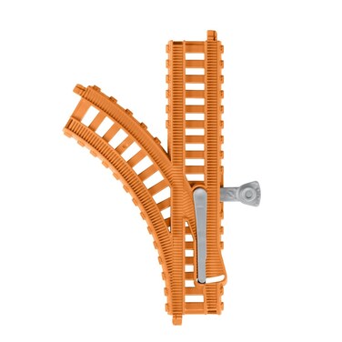 Replacement Part for Thomas and Friends Trackmaster Builder Bucket FXX69 - Orange TL Left Turnout Track