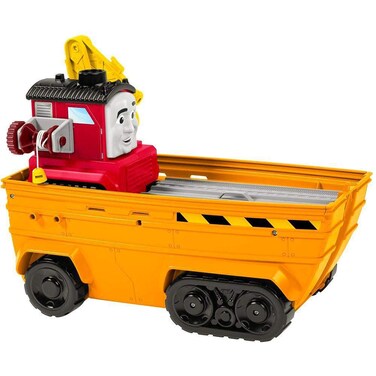 Thomas &amp; Friends Super Cruiser 2-in-1 large vehicle and track set with TrackMaster and MINIS train engines