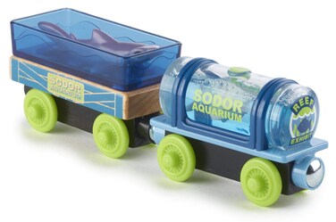 Thomas &amp; Friends Wood Toys Help Kids Imagine a World of Play as They Create Fun-Filled Stories with These Cargo Cars Featuring Fun, Floating sea Animals.