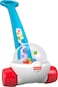 Fisher-Price Baby &amp; Toddler Toy Corn Popper Blue Push-Along with Ball-Popping Action for Infants Ages 1+ Years, 2-Piece Assembly