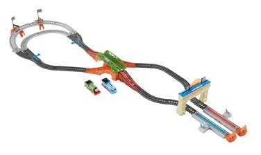 Thomas &amp; Friends TrackMaster, Thomas &amp; Percy's Railway Race Set