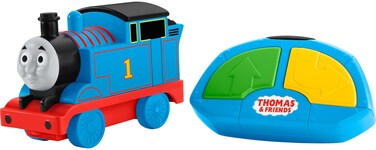 Thomas &amp; Friends My First R/C Thomas, Battery-Powered Remote-Controlled Train Engine with Character Phrases for Toddlers