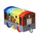 THOMAS &amp; FRIENDS Fisher-Price GYV65 Rainbow Toby Push-Along Train Engine for Preschool Kids Ages 3 Years and Up, Multicolor, 4.5 cm*3.0 cm*8.0 cm