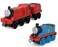 Thomas &amp; Friends - Thomas &amp; James Set of 2 Push-Along Train Engines for Preschool Kids Ages 3 Years and Up