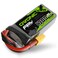 OVONIC 3S Lipo Battery 80C 1300mAh 11.1V Lipo Battery with XT60 Connector for RC FPV Racing Drone Quadcopter