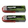 OVONIC 3S Lipo Battery 50C 4500mAh 11.1V Lipo Battery with Dean-Style T Connector for RC Car Truck Boat Airplane Helicopter Quadcopter(2 Packs)