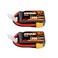 OVONIC Lipo Battery 11.1V 120C 1300mAh 3S RC Battery with XT60 Plug for FPV Racing Drone Quadcopter Helicopter Airplane RC Boat RC Car RC Models(2 Pack)