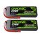 OVONIC Lipo Battery 3S 11.1V 100C 5200mAh Soft Case Battery with Deans T Connector for RC Car Boat Truck Helicopter Airplane Racing Models(2 Pack)