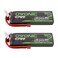 OVONIC 7.4V 2S Lipo Battery 5200mAh 80C Hard Case Battery Deans T Plug with Housing for 1/8 1/10 RC Vehicles Car Slash RC Buggy Truggy RC Airplane UAV Drone FPV(2 Pack)