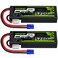 OVONIC Lipo Battery 5200mAh 50C 7.4V 2S RC Battery with EC3 Connector for RC Plane DJI Quadcopter RC Airplane RC Helicopter RC Car Truck Boat 2pcs