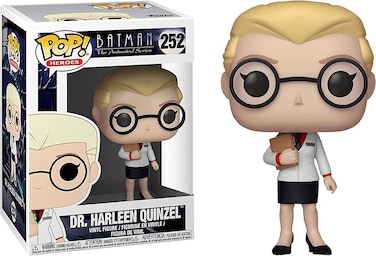 Funko Pop Heroes: Batman - Doctor Harleen Quinzel Collectible Figure, Multicolor