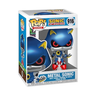 Funko POP! Games: Sonic The Hedgehog - Metal Sonic The Hedgehog - Sonic The Hedgehog - Collectable Vinyl Figure - Gift Idea - Official Merchandise - for Kids &amp; Adults - Games Fans
