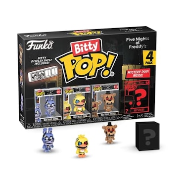 Funko Bitty POP! Five Nights at Freddy's (FNAF)- Nightmare Bonnie and A Surprise Mystery Mini Figure - 0.9 Inch (2.2 Cm) Collectable - Gift Idea