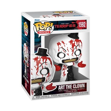 Funko POP! Movies: Terrifier 2 - Art The Clown - Bloody - Collectable Vinyl Figure - Gift Idea - Official Merchandise - for Kids &amp; Adults - Horror Fans - Model Figure for Collectors and Display