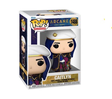 Funko POP Animation: Arcane: League of Legends - Caitlyn - Collectable Vinyl Figure - Gift Idea - Official Merchandise - for Kids &amp; Adults - TV Fans - Model Figure for Collectors and Display