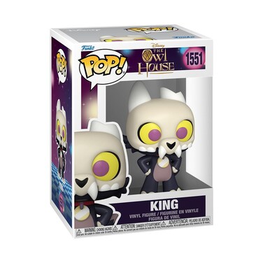 Funko POP Disney: The Owl House - King Clawthorne - 1/6 Odds for Rare Chase Variant - The Owl House - Collectable Vinyl Figure - Gift Idea - Official Merchandise - for Kids &amp; Adults - TV Fans