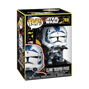 Funko Pop! Star Wars: Clone Wars - Clone Trooper Fives (Retro)