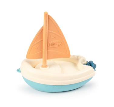 Smoby 181200 Green-Bath Boat, Made from Sustainable Bioplastic from The Sugar Cane, 100% Recycled Packaging, for Children from 1 Year