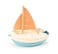 Smoby 181200 Green-Bath Boat, Made from Sustainable Bioplastic from The Sugar Cane, 100% Recycled Packaging, for Children from 1 Year