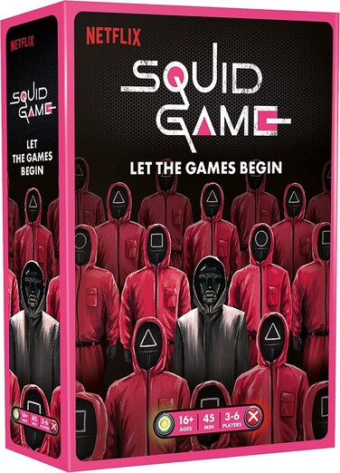 Mixlore Squid Game The Board Game   Thrilling Survival Strategy Game for Adults and Teens Based on The Hit Netlix Series   Ages 16+   3-6 Players   Average Playtime 45 Minutes   Made by Mixlore