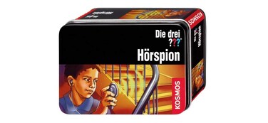 Kosmos The Three ??? Hearing Survey, Detective Toy, Agent Equipment for Children from 8 Years, The Three Question Marks Toy, Detective Equipment, Detective Set