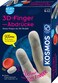 KOSMOS 654221 Fun Science - 3D Fingerprints, 3D Sculptures Make Yourself, Imprint Set for Your Own Fingers, with Clone Powder and Plaster, KOSMOS Experiment Set for Children from 8 Years, Silver