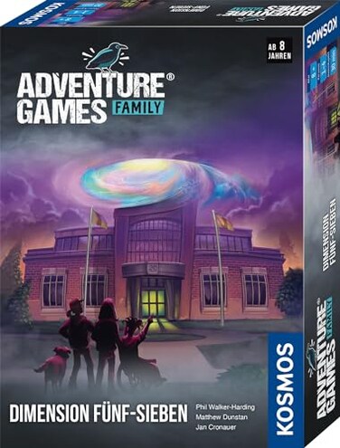 KOSMOS 684242 Adventure Games Family - Dimension 5-7, Family Game, Discover the Story, Exciting Fantasy Adventure Game, Cooperative Board Game for 1 to 4 Players from 10 Years